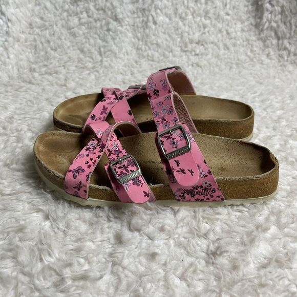 Birkenstock Papillio Flower Pink Nepal Sandals Size 38 US 7-7.5 - Picture 5 of 10